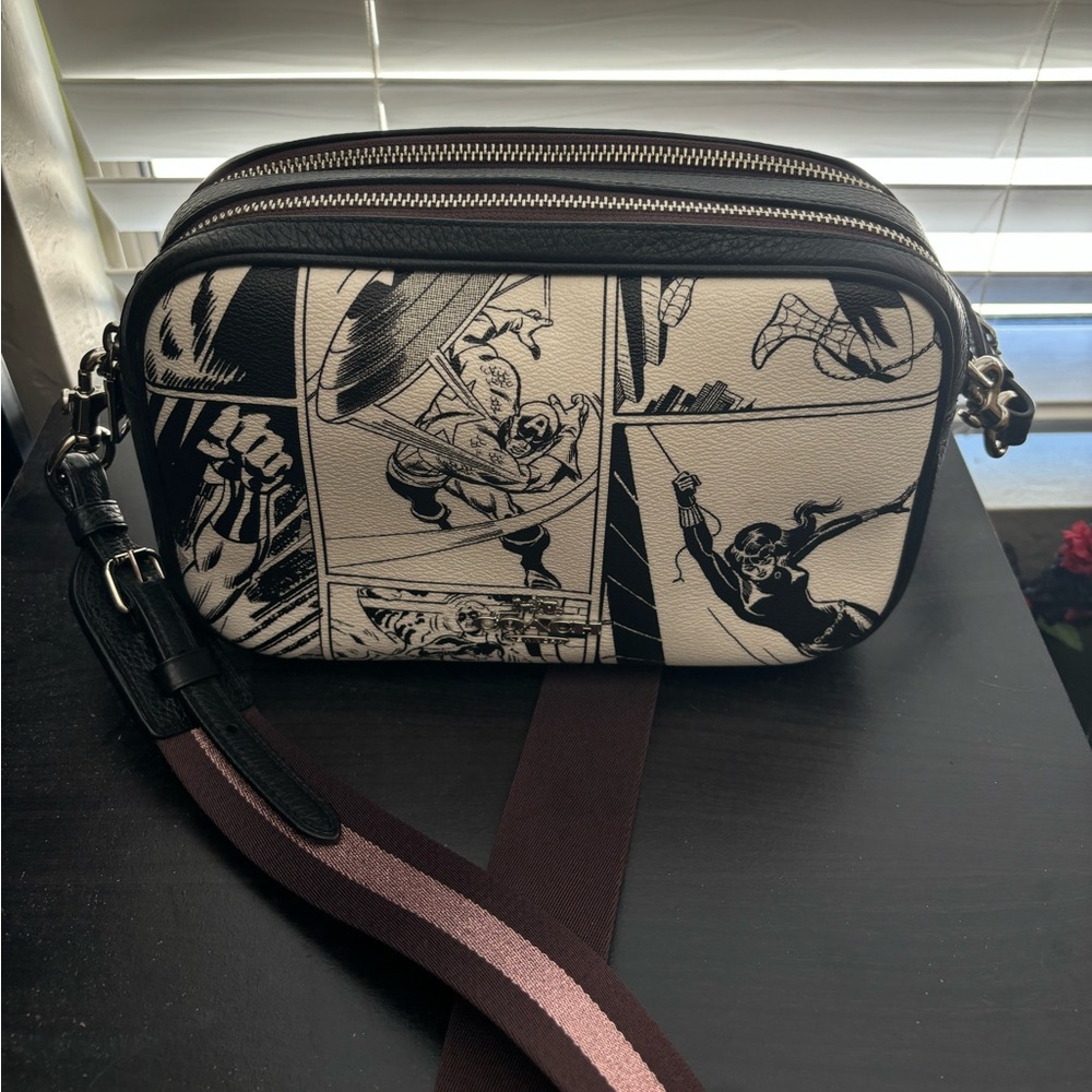 Marvel Coach camera bag crossbody